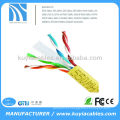 Amarelo UTP CAT6 Rede LAN Ethernet Cabo CAT 6 Cabo Wire1000 FT